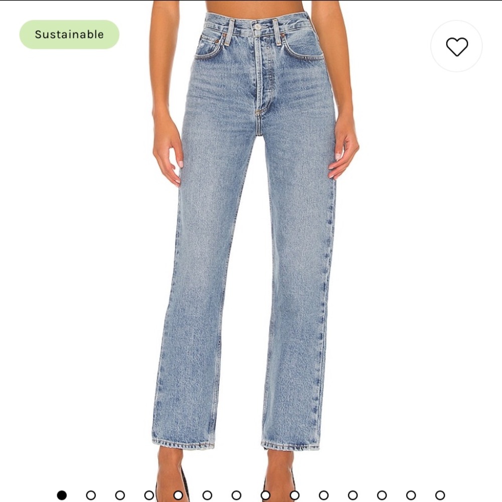 Agolde 90’s pinch waist size 25